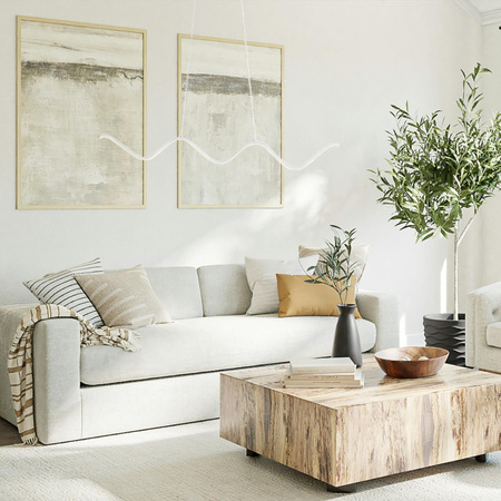 Lampa wisząca ZIGZAG LED czarna 90 cm (ST-MD240602 BLACK) - Step into Design