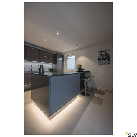 TRILEDO ROUND CL, lampa sufitowa, LED, 3000K, okrągła, biała, 38°, 8,2W, z zasilaczem (113931) - SLV