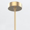 Duża lampa wisząca LED Floriana - Naturalny mosiądz (QN-FLORIANA-8P-L-NBR) - Quintiesse