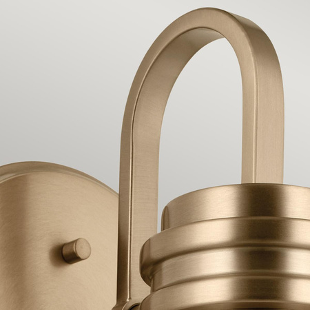 Kinkiet Farum - 1 źródło światła - Szampański brąz (KL-FARUM1-CPZ) - Elstead Lighting