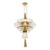 Lampa wisząca SUSSO S złota 40 cm (ST-8713P-S) - Step into Design