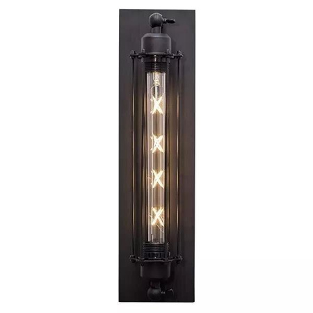 Amsterdam Loft No.1 B Kinkiet RETRO (LA001/W_BLACK) - ALTAVOLA DESIGN