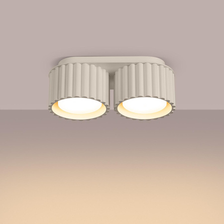 Plafon AURA 2 beżowy Gx53 (SL.1793) - Sollux Lighting