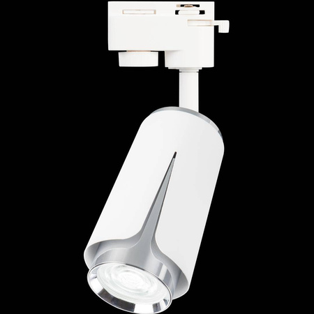 FLOWER WHITE CHROME TRACK 1xGU10 (ML0271) - Milagro