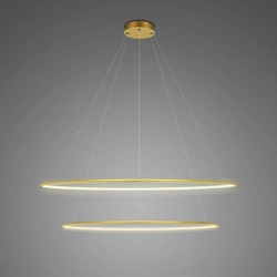 Lampa Ledowe Okręgi No.2 100cm 3k złota Dali (LA074/P_100_in_3k_gold_Dali) - ALTAVOLA DESIGN