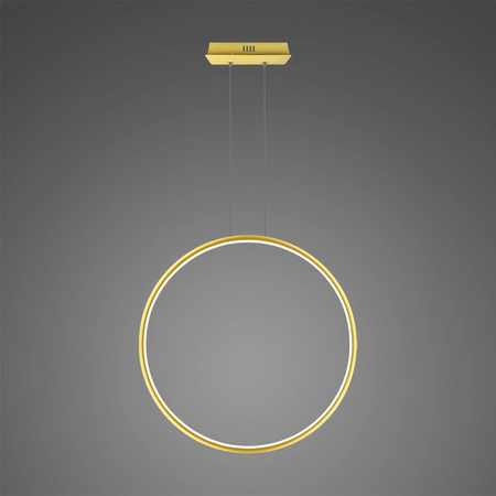 Lampa wisząca Ledowe Okręgi No.1 X 80cm 3k złota Dali (LA073/X_80_in_3k_gold_Dali) - ALTAVOLA DESIGN