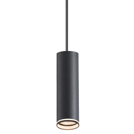 Oprawa Pipe Ring Track Zwis Czarny 1xGU10 (ML2077) - Milagro