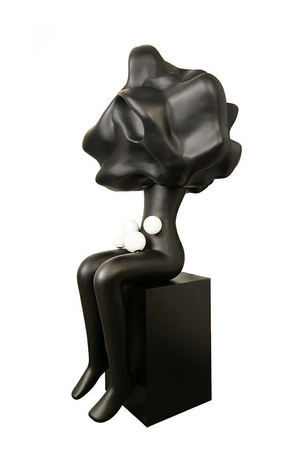 MOOSEE lampa podłogowa HUMAN IN THE       CLOUDS czarna (MSE1501100616) - Moosee