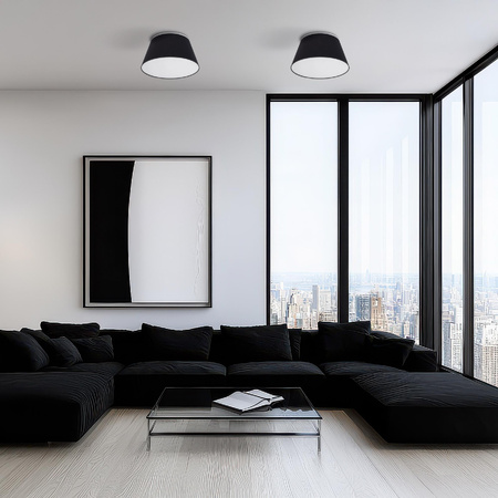 FORMO BLACK LAMPA SUFITOWA 4XE27 500 (11207) - TK Lighting