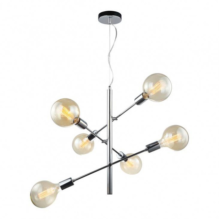 Lampa wisząca Madalyn (MDM3582/6 CH) Italux - żyrandol