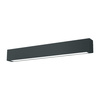 Kinkiet Ibros średni 1 x LED CCT czarny IP44  (GS-LWA-9W BK CCT) - Light Prestige