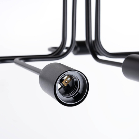 Żyrandol VECTOR 8 czarny (SL.1448) - Sollux Lighting