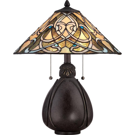 Lampa stołowa India (QZ-INDIA-TL) - Elstead Lighting