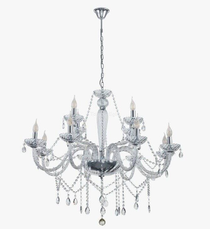 Lampa wisząca BASILANO 1 chrrom (39102 - EGLO) - żyrandol