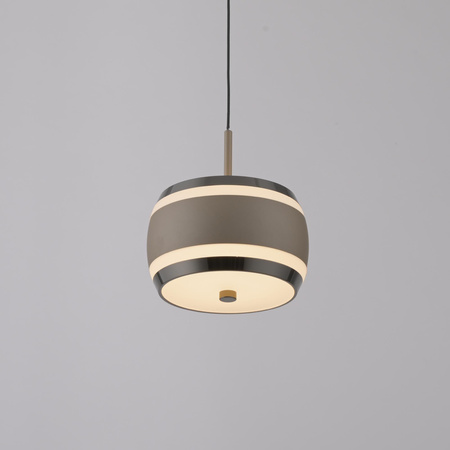 Lampa na pilota, z regulacją światła i wysokości PURE FALLING RINGS BRĄZOWA/CHROM (2503-97) - Paul Neuhaus