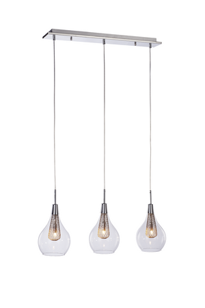 Lampa wisząca Elektra 3 line (AZ1689) Azzardo - żyrandol