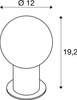 Lampa stołowa VARYT mosiądz (1007623) - SLV