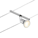System linkowy spot Salt max1x10W GU5,3 Chrom mat/Chrom 12V DC 60VA twszt/metal (PL94443) - Paulmann
