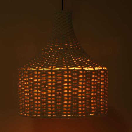 Lampa wisząca Boho bawełniana o wymiarach  38x38x142cm (102392) - DIJK