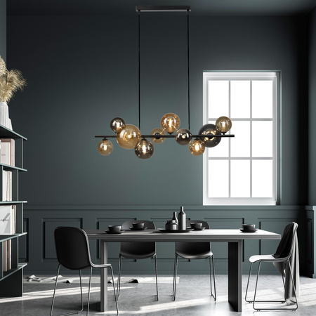 POPSICLE LAMPA WISZĄCA SMOKY/BURSZTYN (2583-18) - Paul Neuhaus