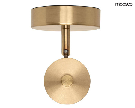 MOOSEE lampa ścienna SPOT złota (MSE010400215) - Moosee