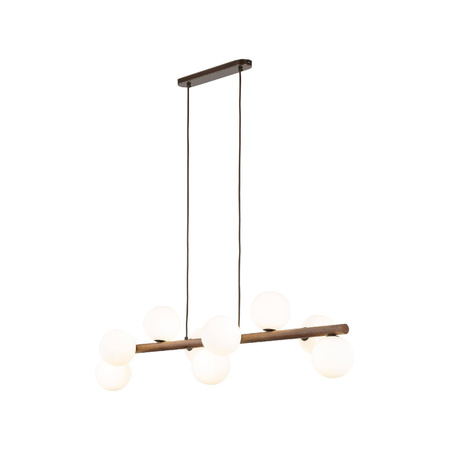 Lampa wisząca ESTERA WOOD ORZECH 9 PŁ (10273) - TK Lighting