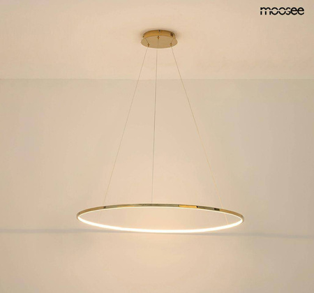 Lampa wisząca RING SLIM 80 złota (MSE1501100157) - Moosee