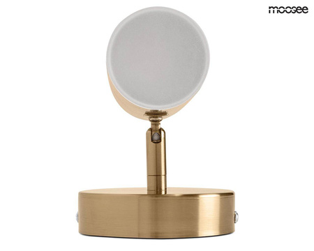 MOOSEE lampa ścienna SPOT złota (MSE010400215) - Moosee