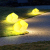 Lampa ogrodowa kamień DIAMOND XL LED RGBW 16 kolorów 60 cm (ES-ST016) - Step into Design