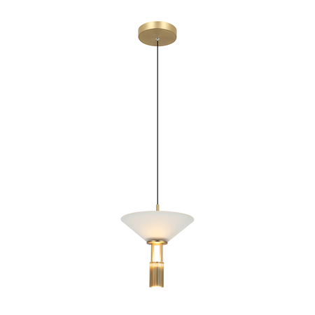 PENDANT LED LIGHT 10W 3000K ALUMINIUM GOLD (23199 Zambelis) - Zambelis