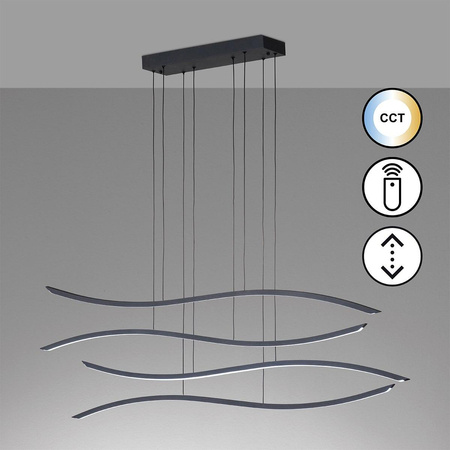 Fisk 61042 lampa wisząca 1x75,2w/led 9868lm 2700k-6500k ip20 (FHL61042) - Fischer&Honsel
