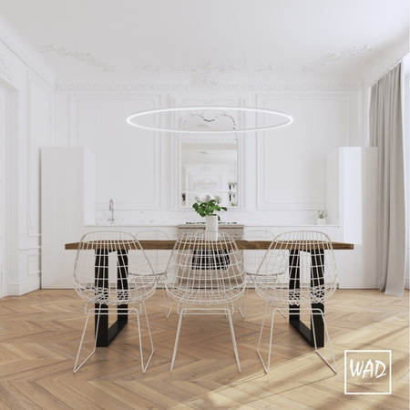 Żyrandol Wew. Echo 60 Kol. Czarny 3000Do Wewnątrz - Ramko