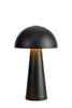 FUNGI Rechargeable Table Matt Black B/O (108655) Markslojd
