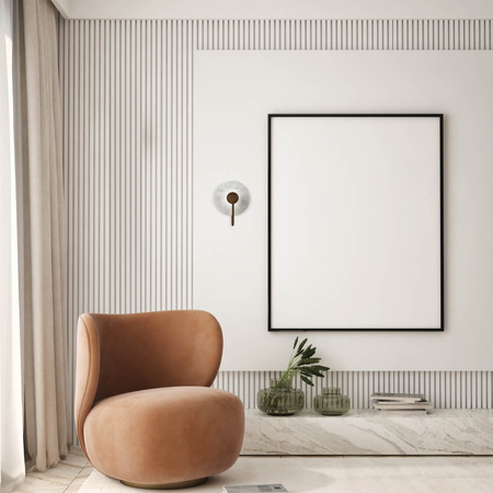 SCONCE LED3W MARBLE - BLACK (18168 Zambelis) - Zambelis