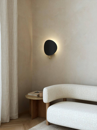 Lampa ścienna SPARGO Nordlux E27 25W Metal Czarny/Mosiężny