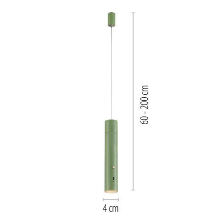 ATTACH LAMPA WISZĄCA JASNOZIELONY (18281-43) - Paul Neuhaus