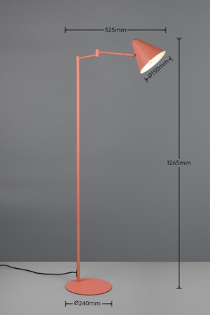 Lampa podłogowa z wysięgnikiem COSIMA (463900140) - Trio