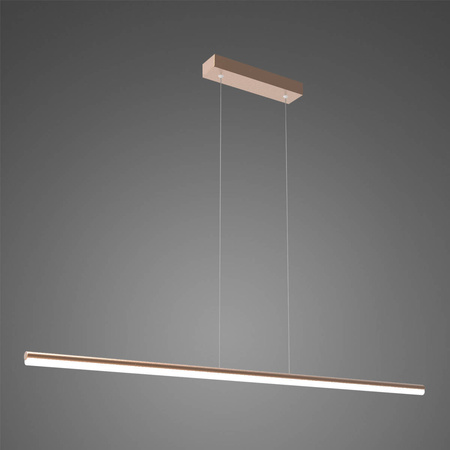 Lampa wisząca LINEA No.1 100 cm 3k miedziana  Altavola Design (LA089/P_100_3k_copper) - ALTAVOLA DESIGN