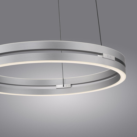 PURE E-LOOP LAMPA WISZĄCA ALUMINIUM (2550-95) - Paul Neuhaus
