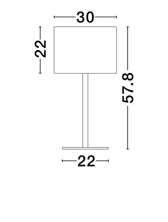 Lampa stołowa wewnętrzna GUAVIARE (LE44956) - Luces Exclusivas