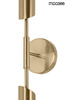 MOOSEE lampa ścienna LOCCA złota (MSE010400225) - Moosee