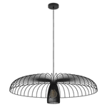 Lampa wisząca CHAMPERICO czarna (390217) - EGLO