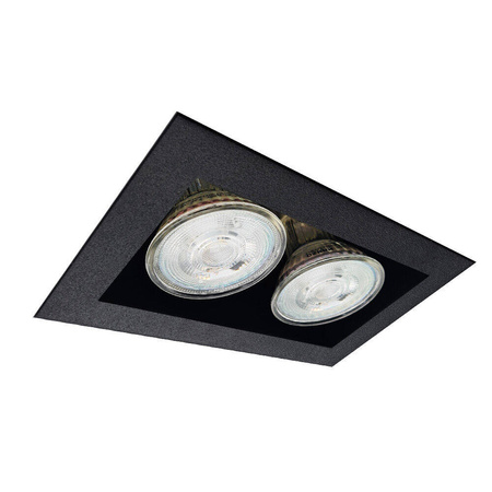 Lampa wpuszczana Cage in mini 1-2 - Czarna   (3034) - Brosline
