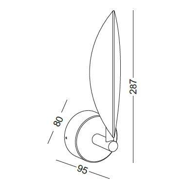 Kinkiet BUKET 394 (639401135) - Elkim Lighting