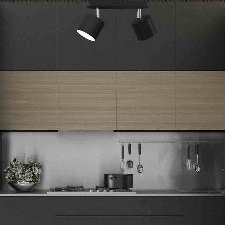 Lampa sufitowa DIXIE BLACK 2xGX53 (MLP7600) - Milagro