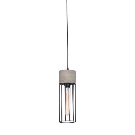 PENDANT 1L CONCRETE STEEL (1660 Zambelis) - Zambelis