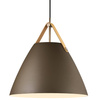 Lampa wisząca STRAP Nordlux E27 40W Metal Beżowy