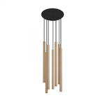 LAMPA WISZĄCA LASER VII SOLID BRASS | MOSIĘŻNA (8921) - Nowodvorski - żyrandol