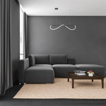 Lampa wisząca Meleca S (LP-2345/1P S BK) - Light Prestige