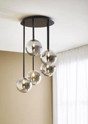 UNIVERSE Sufitowa 5L Czarny/Przydymiony